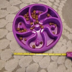 Purple Interactive Dog Puzzle Toy